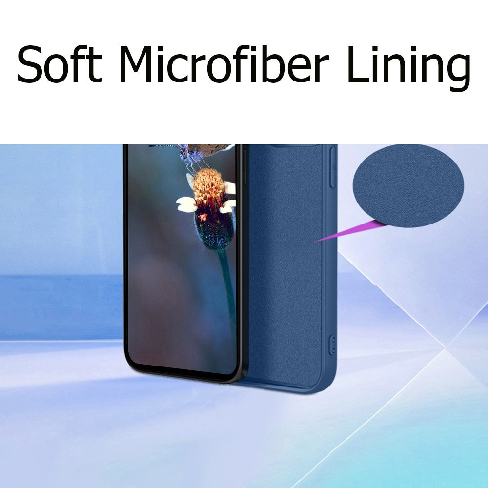 For Xiaomi Redmi Note 15 Pro 5G (Global) Case Liquid Silicone Feel Soft TPU Protective Phone Cover - Purple