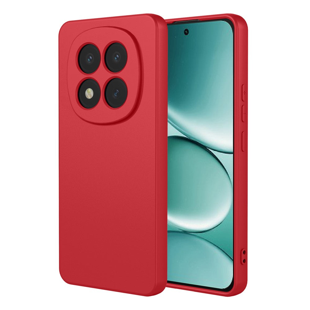 For Xiaomi Redmi Note 15 Pro 5G (Global) Case Liquid Silicone Feel Soft TPU Protective Phone Cover - Red
