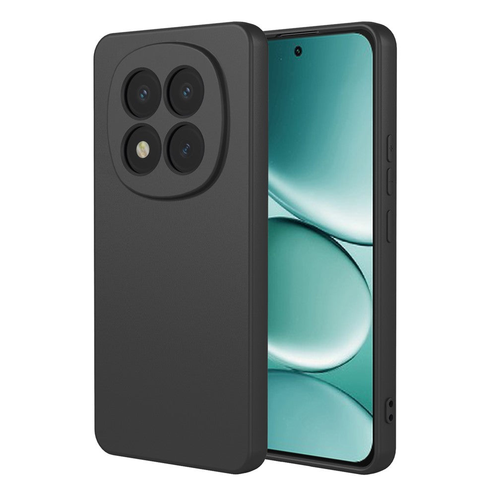 For Xiaomi Redmi Note 15 Pro 5G (Global) Case Liquid Silicone Feel Soft TPU Protective Phone Cover - Black