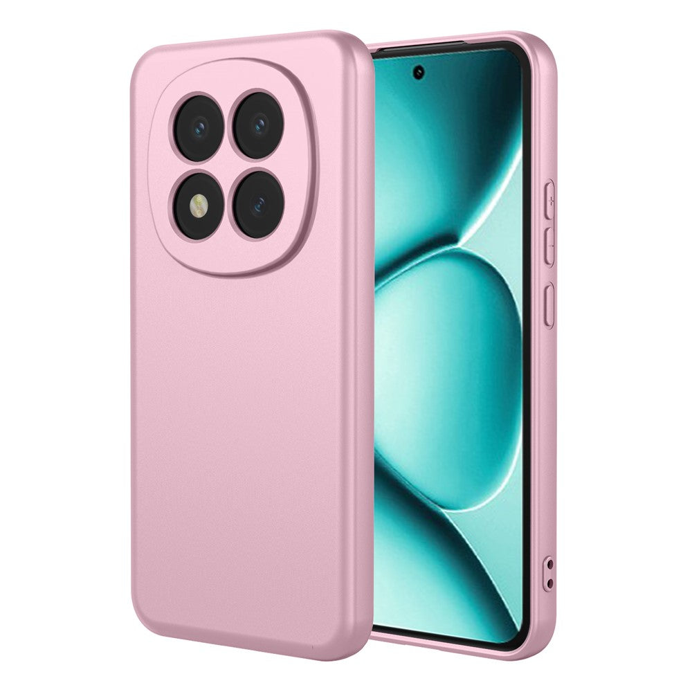 For Xiaomi Redmi Note 15 Pro+ 5G (Global)  /  Poco M8 Pro 5G Case Liquid Silicone Feel Soft TPU Protective Phone Cover - Pink