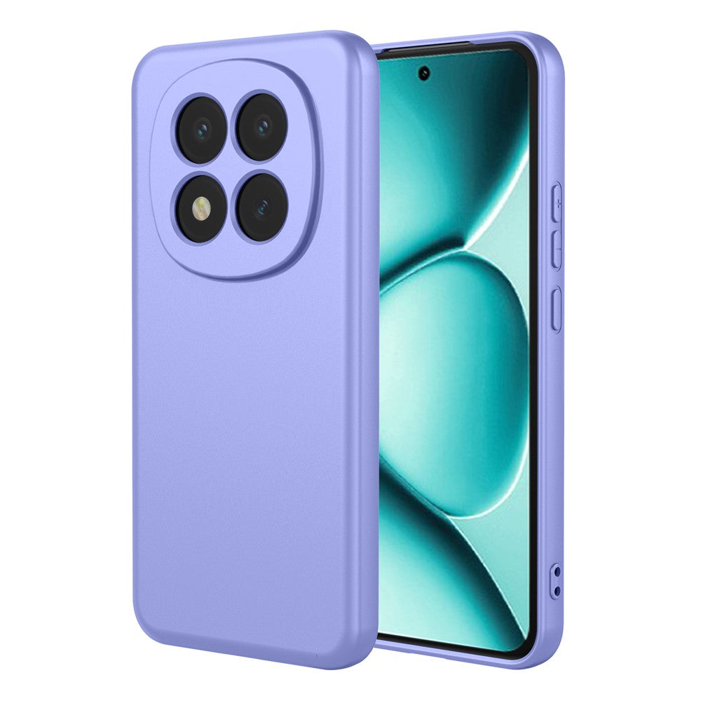For Xiaomi Redmi Note 15 Pro+ 5G (Global)  /  Poco M8 Pro 5G Case Liquid Silicone Feel Soft TPU Protective Phone Cover - Purple