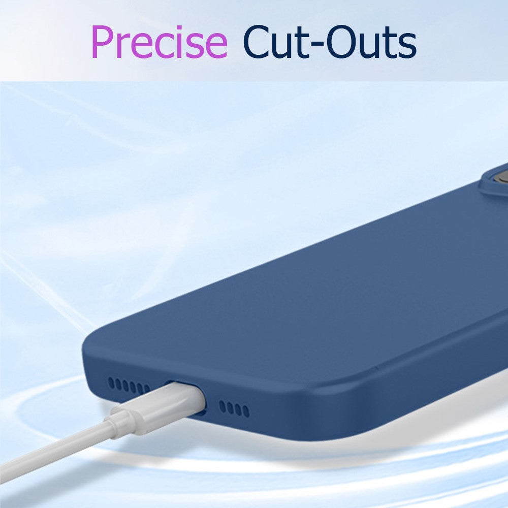 For Xiaomi Redmi Note 15 Pro+ 5G (Global)  /  Poco M8 Pro 5G Case Liquid Silicone Feel Soft TPU Protective Phone Cover - Purple