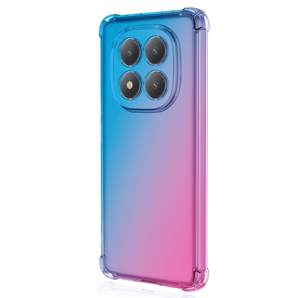 For Xiaomi Redmi Note 15 Pro 4G (Global) Case Gradient Color TPU Anti-Drop Phone Cover - Blue  /  Pink