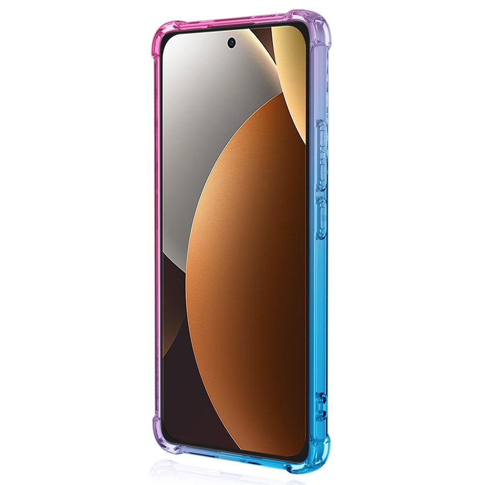 For Xiaomi Redmi Note 15 Pro 4G (Global) Case Gradient Color TPU Anti-Drop Phone Cover - Blue  /  Pink