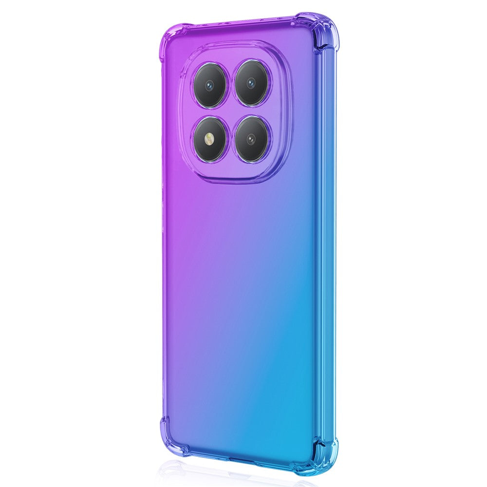 For Xiaomi Redmi Note 15 Pro 4G (Global) Case Gradient Color TPU Anti-Drop Phone Cover - Purple  /  Blue