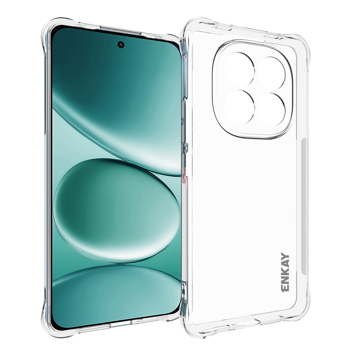 For Xiaomi Redmi Note 15 Pro 4G (Global) Clear Phone Case ENKAY HAT PRINCE Shockproof Anti-slip TPU Cover - Transparent