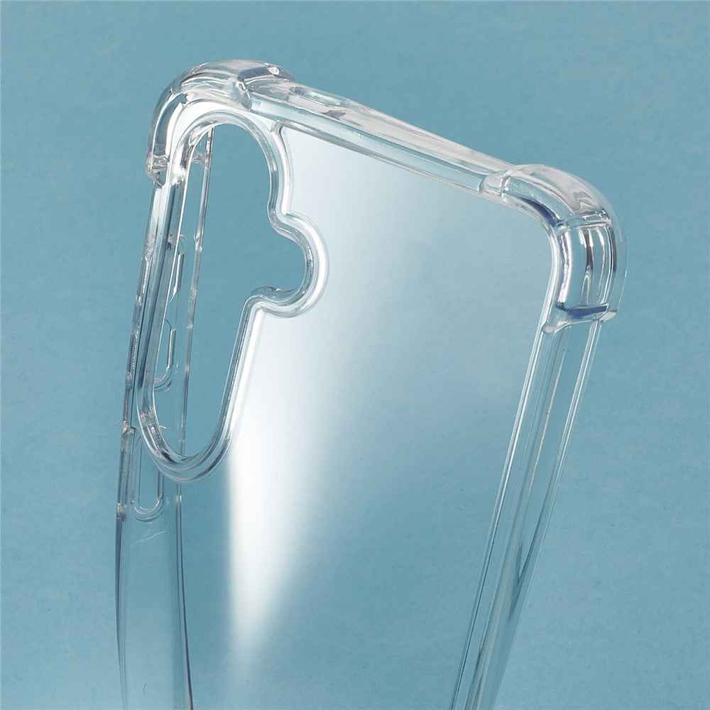 For Samsung Galaxy A57 5G Phone Case TPU + Acrylic 1.5mm Shockproof Back Cover - Transparent