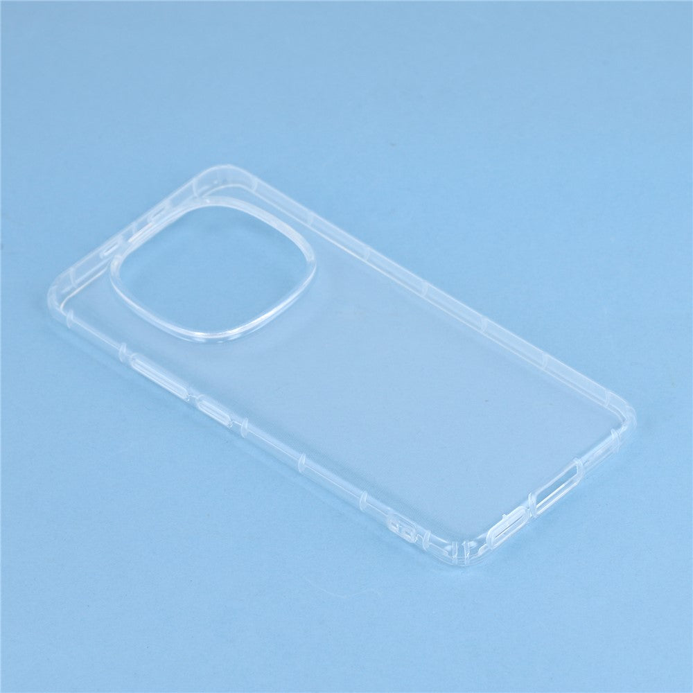 For Xiaomi Redmi Note 15 Pro+ 5G (Global)  /  Poco M8 Pro 5G Case Airbag Protection TPU Phone Back Cover - Transparent