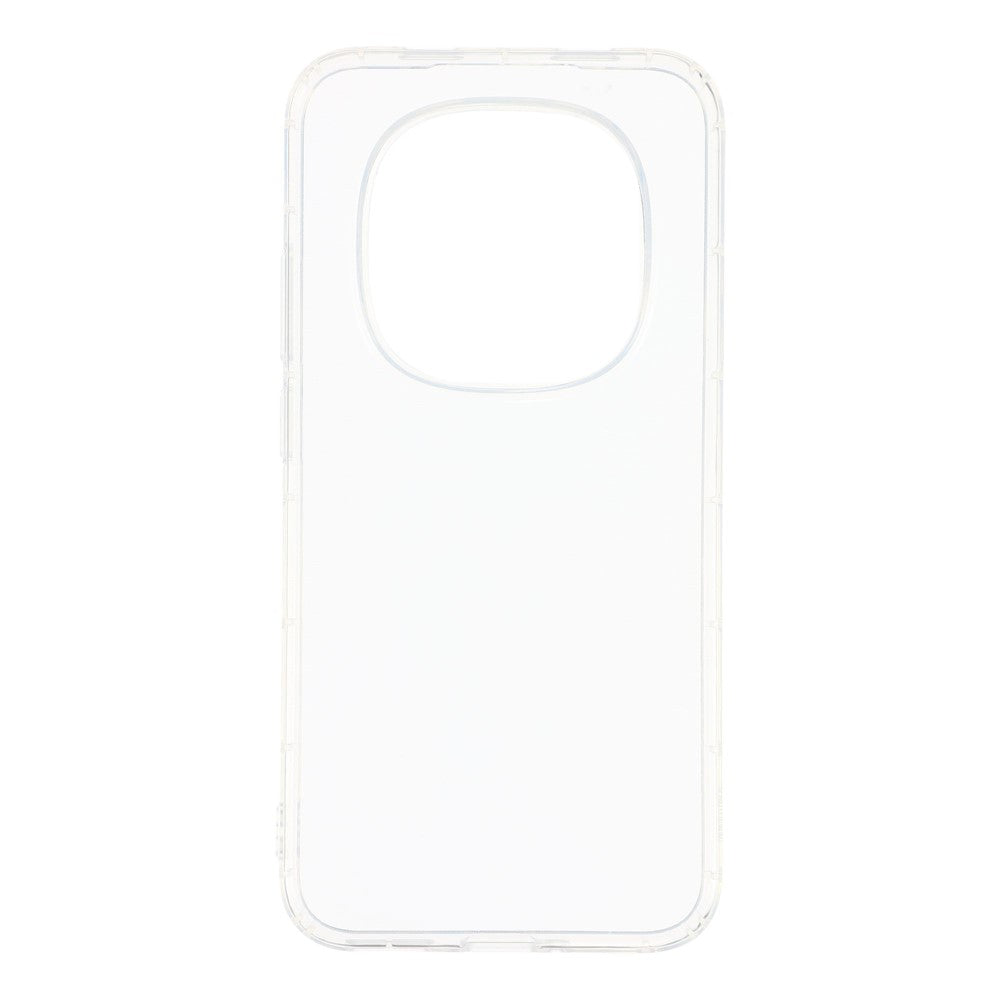 For Xiaomi Redmi Note 15 Pro 5G (Global) Case Airbag Protection TPU Phone Back Cover - Transparent