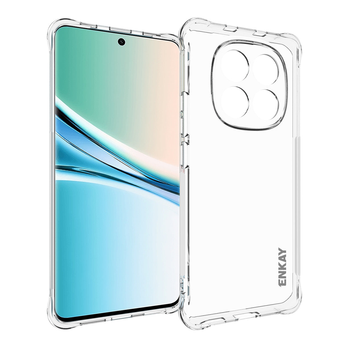 For Xiaomi Redmi Note 15 5G (Global) / Xiaomi Redmi Note 15 4G (Global) / Xiaomi Poco M8 5G Clear Phone Case ENKAY HAT PRINCE Shockproof Anti-slip TPU Cover - Transparent