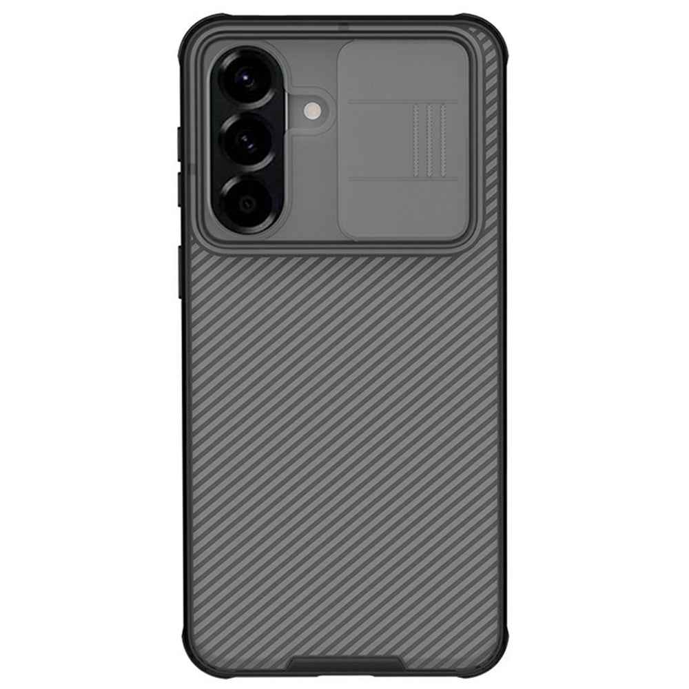 NILLKIN Camshield Pro Series For Samsung Galaxy A57 5G Case TPU + PC Phone Cover with Camera Slider - Transparent Black
