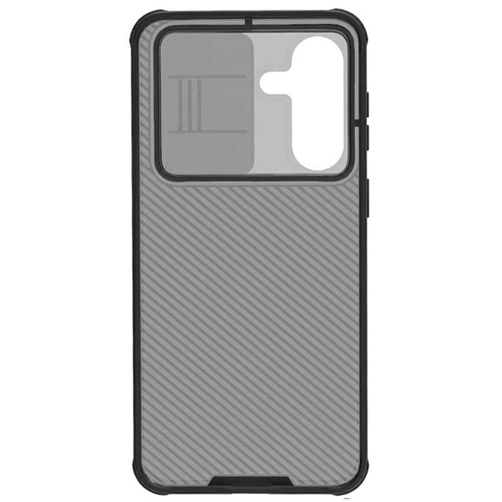 NILLKIN Camshield Pro Series For Samsung Galaxy A57 5G Case TPU + PC Phone Cover with Camera Slider - Transparent Black