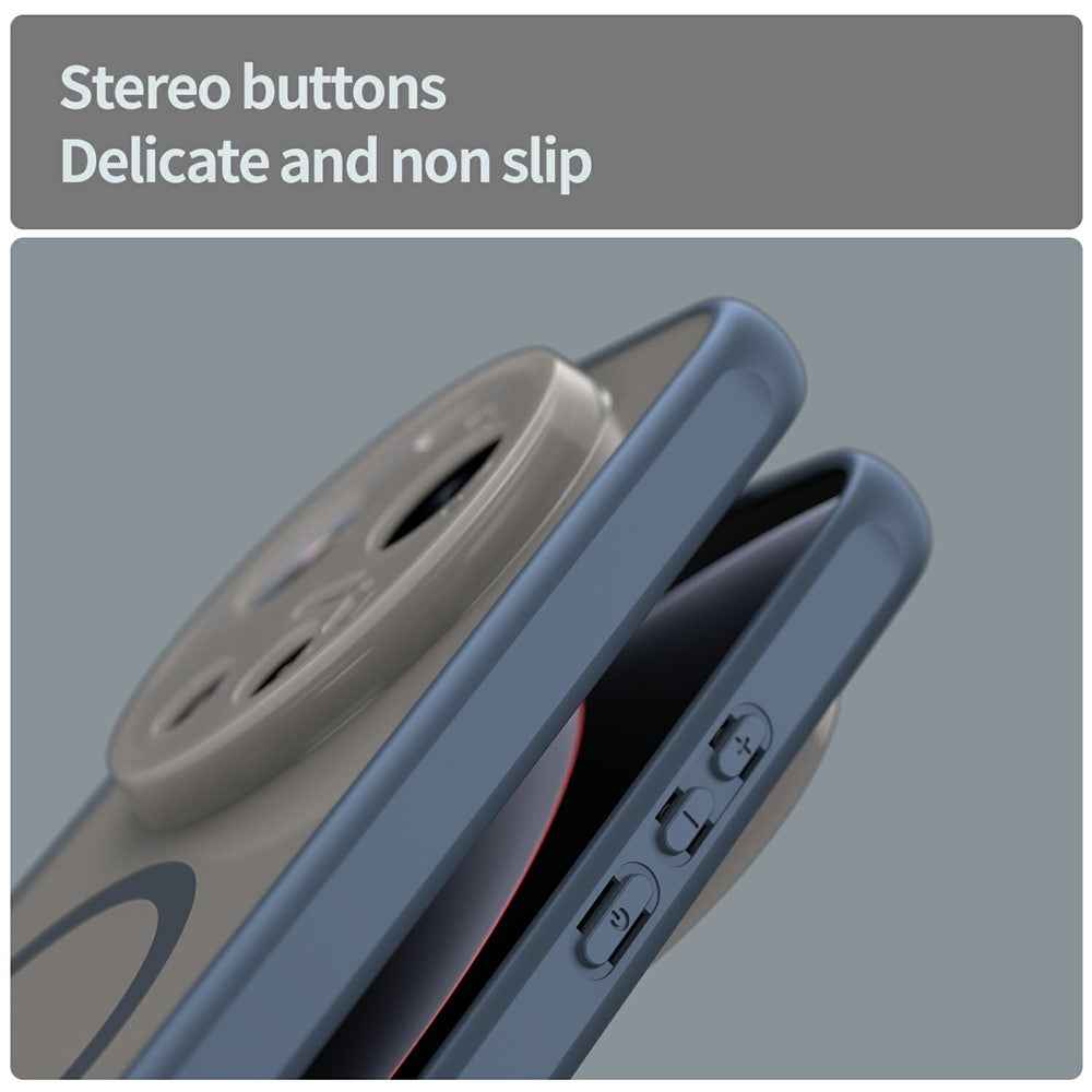 For Xiaomi 17 Ultra 5G Magnetic Case Anti Drop PC + TPU Phone Cover - Blue