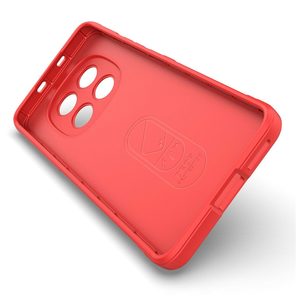 For Xiaomi Redmi Note 15 4G (Global) Case Anti-Drop Soft TPU Rugged Phone Back Cover - Red