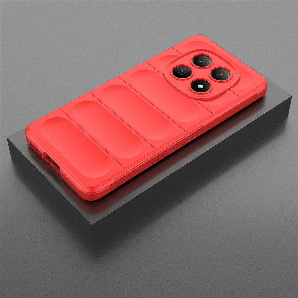 For Xiaomi Redmi Note 15 4G (Global) Case Anti-Drop Soft TPU Rugged Phone Back Cover - Red