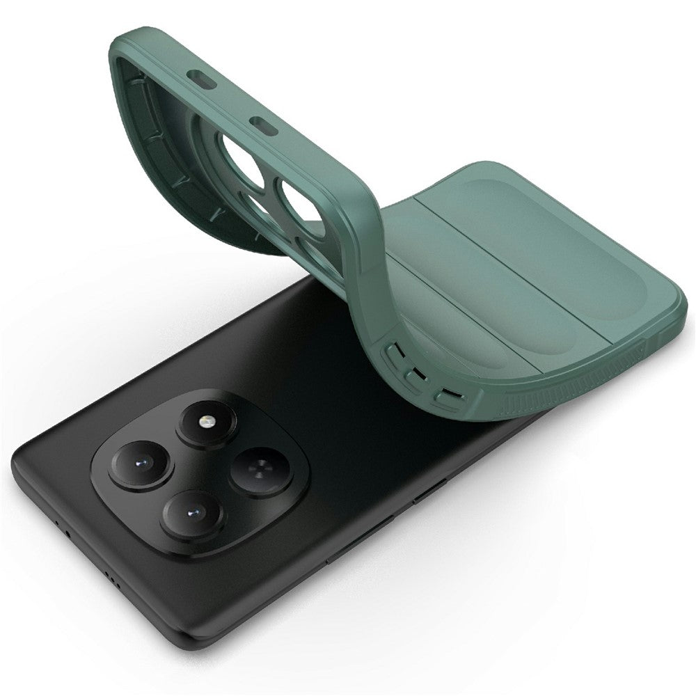 For Xiaomi Redmi Note 15 4G (Global) Case Anti-Drop Soft TPU Rugged Phone Back Cover - Green