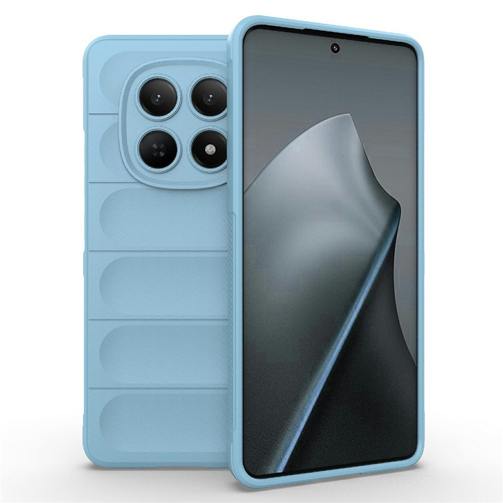 For Xiaomi Redmi Note 15 4G (Global) Case Anti-Drop Soft TPU Rugged Phone Back Cover - Baby Blue
