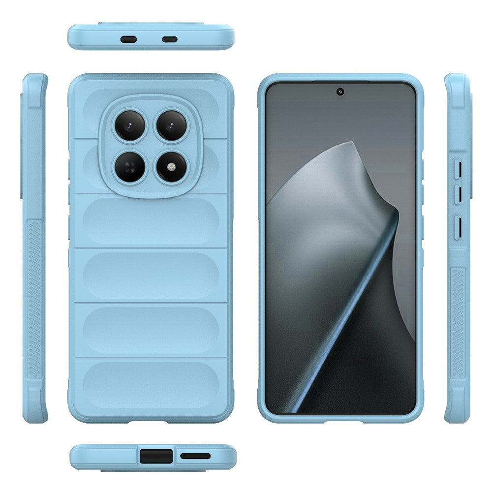 For Xiaomi Redmi Note 15 4G (Global) Case Anti-Drop Soft TPU Rugged Phone Back Cover - Baby Blue