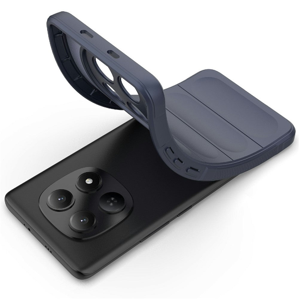 For Xiaomi Redmi Note 15 4G (Global) Case Anti-Drop Soft TPU Rugged Phone Back Cover - Dark Blue