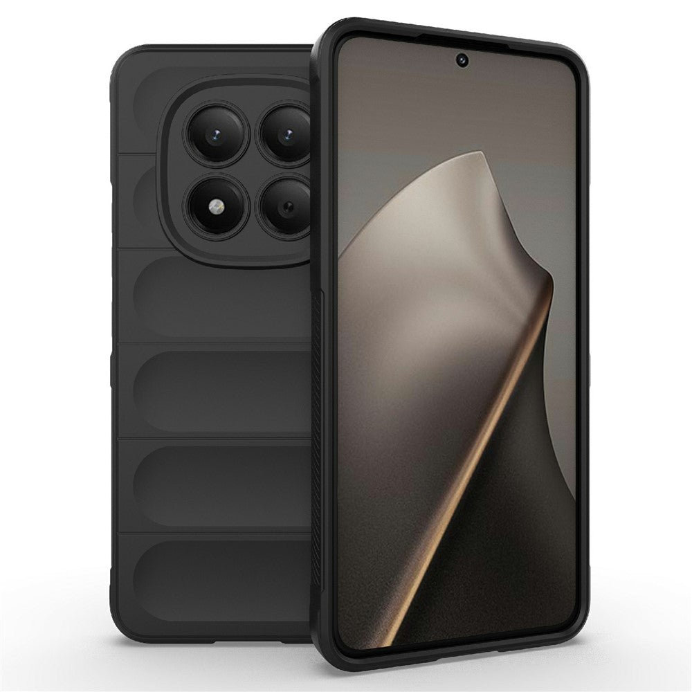 For Xiaomi Redmi Note 15 Pro 4G (Global) Case Anti-Drop Soft TPU Rugged Phone Back Cover - Black