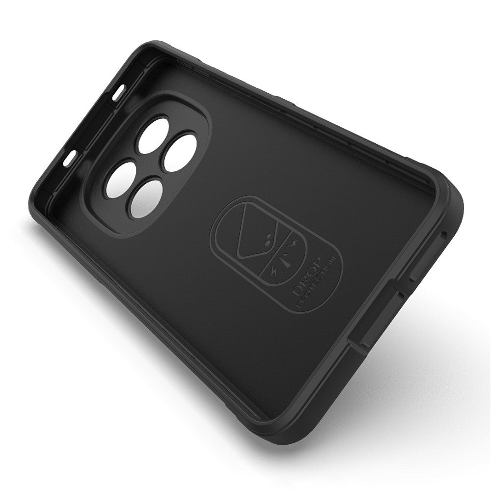 For Xiaomi Redmi Note 15 Pro 4G (Global) Case Anti-Drop Soft TPU Rugged Phone Back Cover - Black