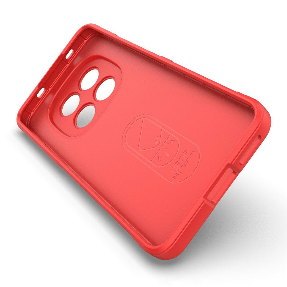 For Xiaomi Redmi Note 15 Pro 4G (Global) Case Anti-Drop Soft TPU Rugged Phone Back Cover - Red