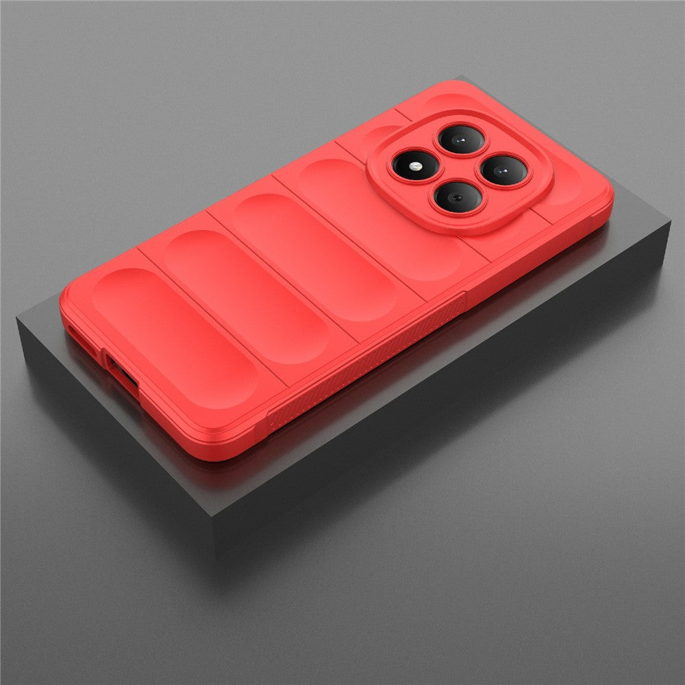 For Xiaomi Redmi Note 15 Pro 4G (Global) Case Anti-Drop Soft TPU Rugged Phone Back Cover - Red