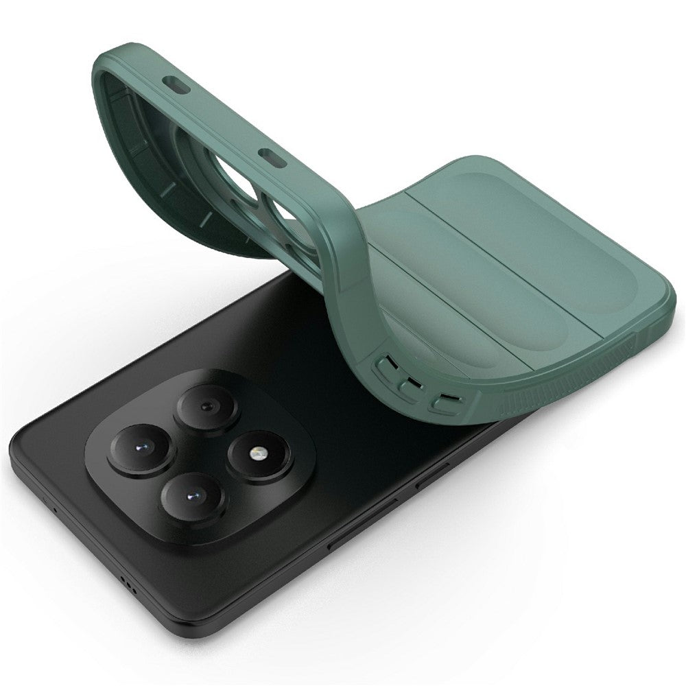 For Xiaomi Redmi Note 15 Pro 4G (Global) Case Anti-Drop Soft TPU Rugged Phone Back Cover - Green