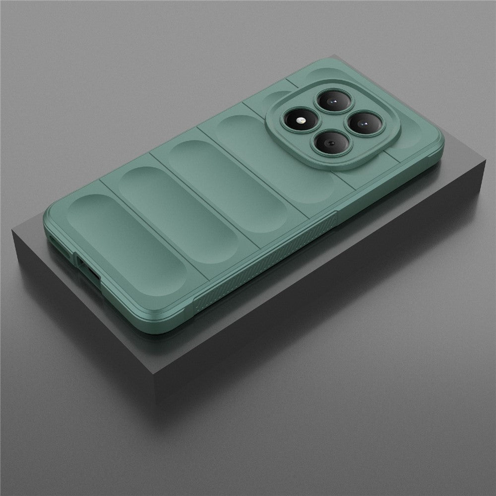 For Xiaomi Redmi Note 15 Pro 4G (Global) Case Anti-Drop Soft TPU Rugged Phone Back Cover - Green