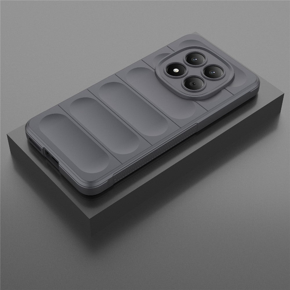 For Xiaomi Redmi Note 15 Pro 4G (Global) Case Anti-Drop Soft TPU Rugged Phone Back Cover - Dark Grey