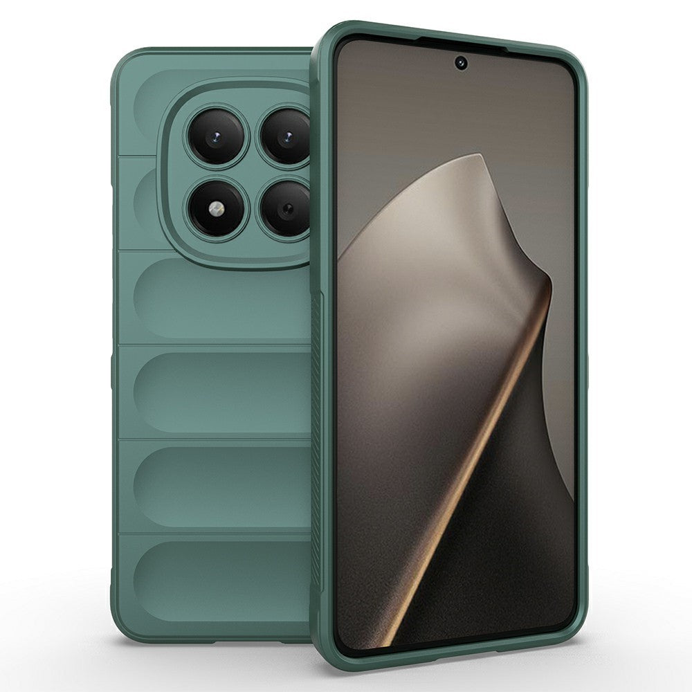 AMORUS For Xiaomi Redmi Note 15 Pro 4G (Global) Case Shockproof Soft TPU Rugged Phone Back Cover - Green