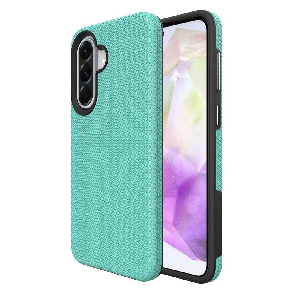 For Samsung Galaxy A57 5G Magnetic Case Shockproof TPU + PC Phone Cover - Mint Green