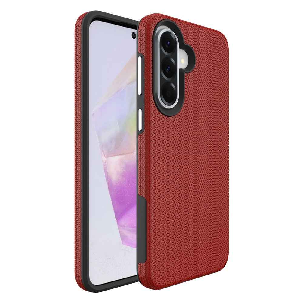 For Samsung Galaxy A57 5G Case TPU + PC Four Corner Anti-Drop Phone Cover - Red