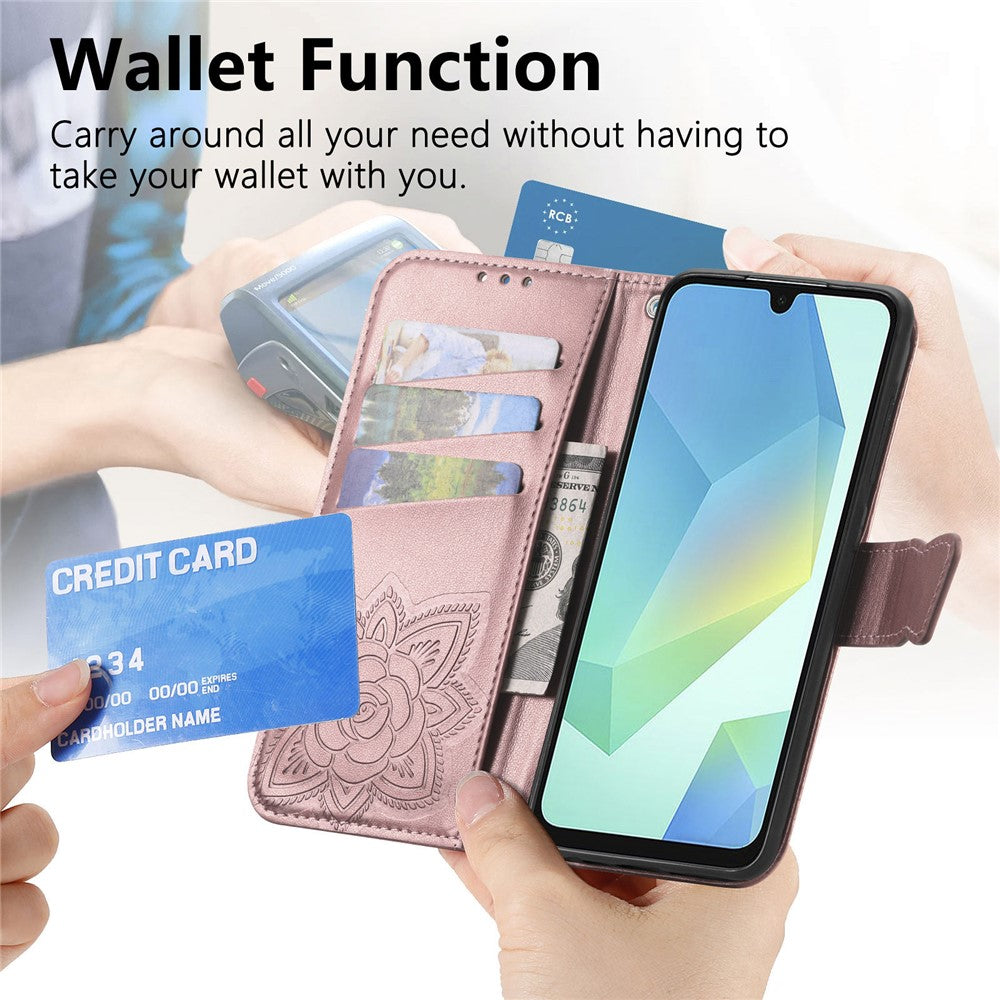 For vivo X300 Pro 5G Case with Strap Butterfly Pattern PU Leather Wallet Phone Cover - Rose Gold