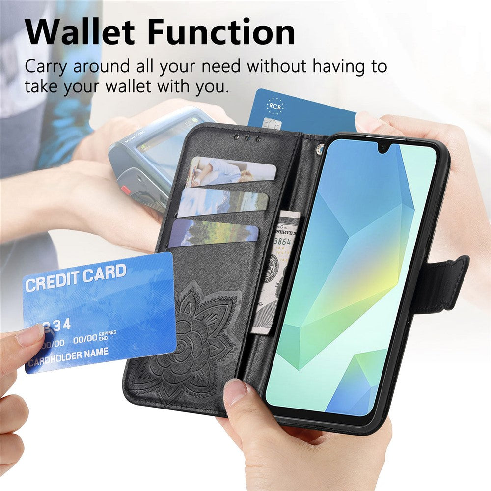 For vivo X300 Pro 5G Case with Strap Butterfly Pattern PU Leather Wallet Phone Cover - Black