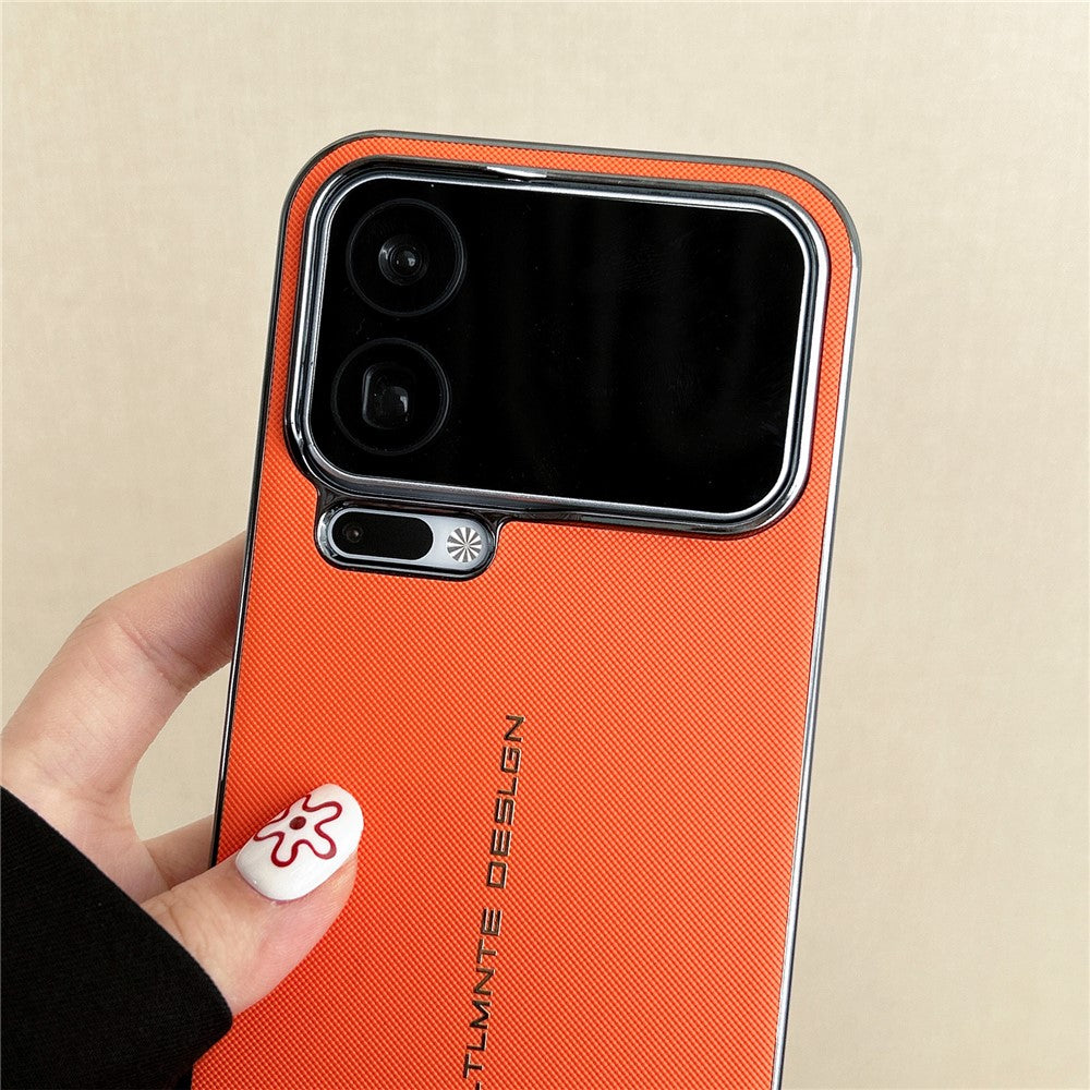 GKK For Xiaomi 17 Pro Max Magnetic Case Woven Texture Leather PC Phone Cover - Black