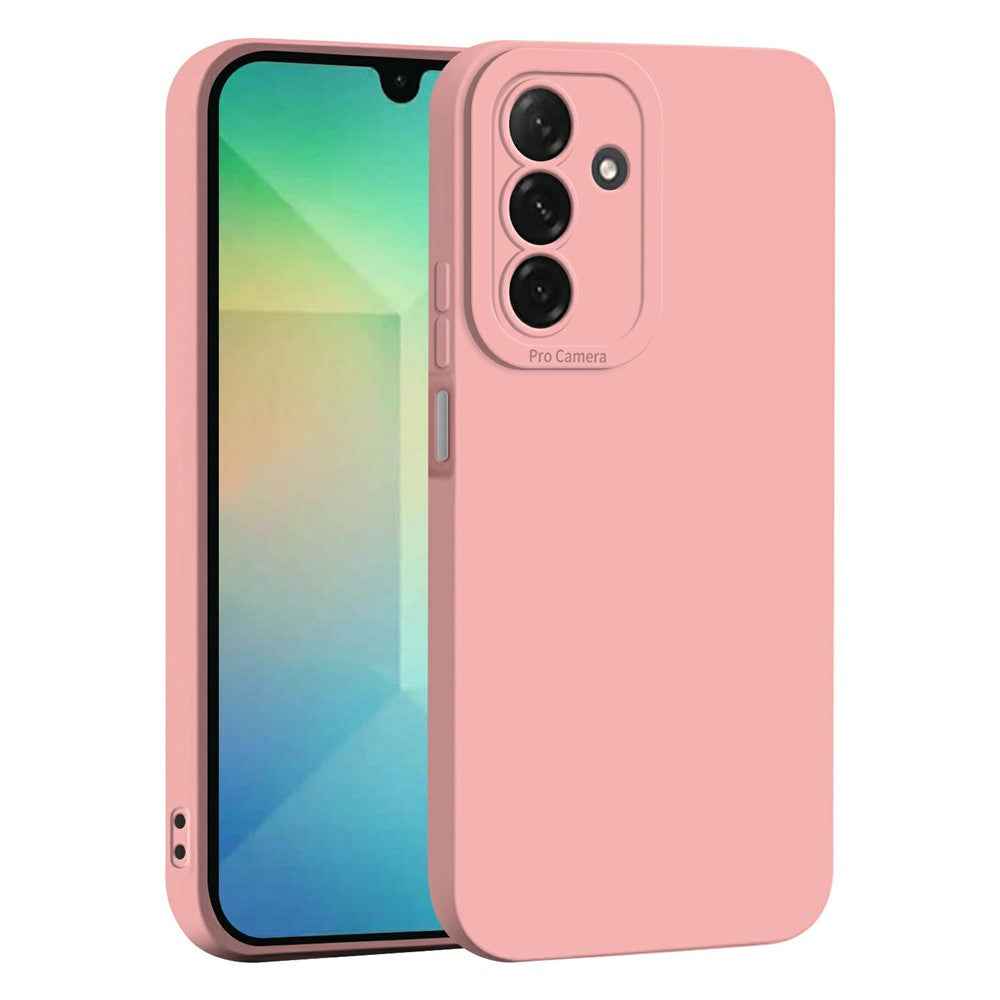 For Samsung Galaxy A57 5G Case Precise Camera Cutouts Soft TPU Shockproof Phone Cover - Pink