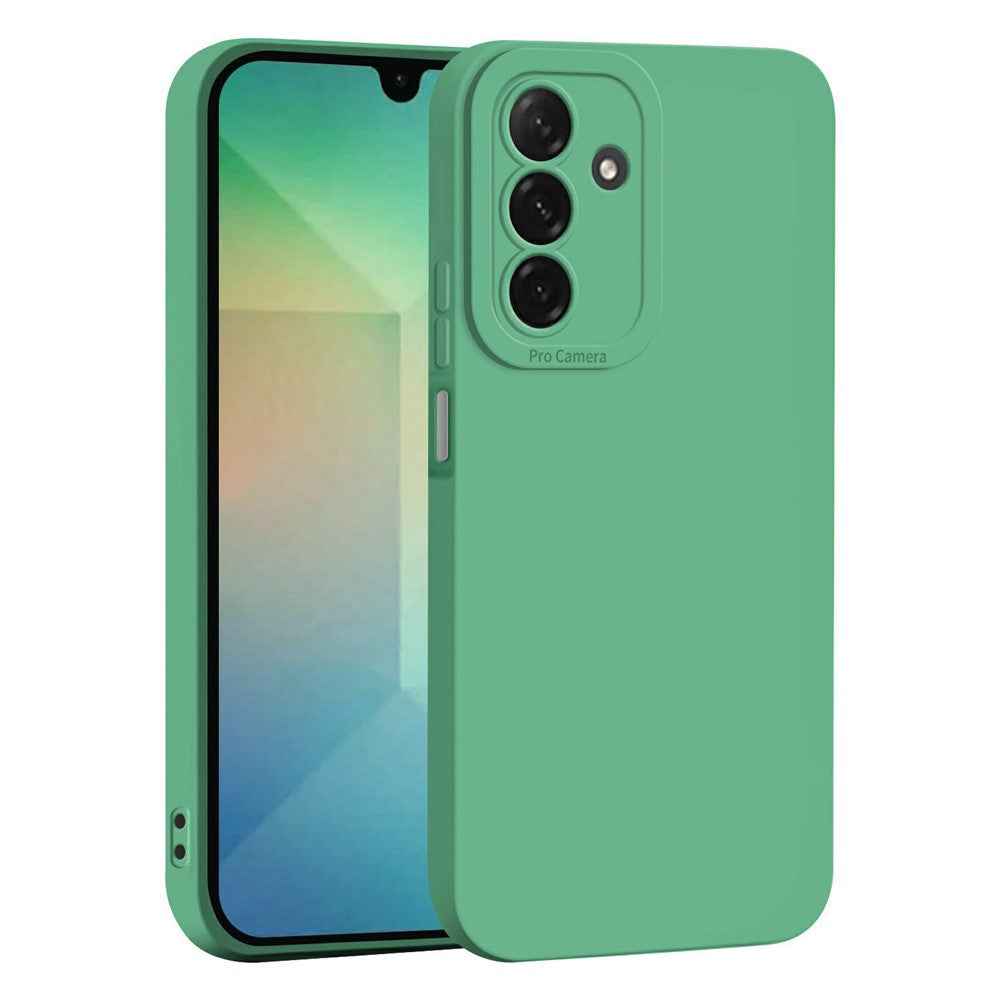 For Samsung Galaxy A57 5G Case Precise Camera Cutouts Soft TPU Shockproof Phone Cover - Green
