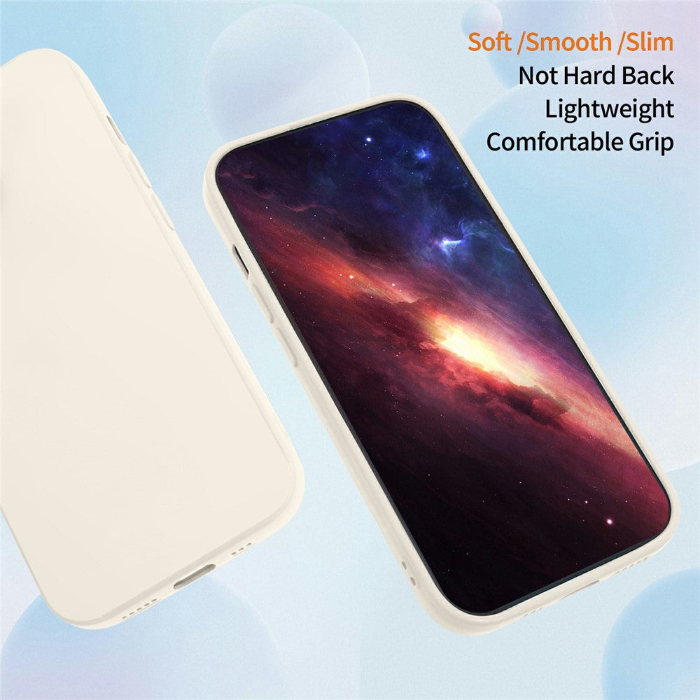 For Xiaomi Redmi Note 15 Pro 5G (Global) Case Precise Camera Cutouts Soft TPU Shockproof Phone Cover - White