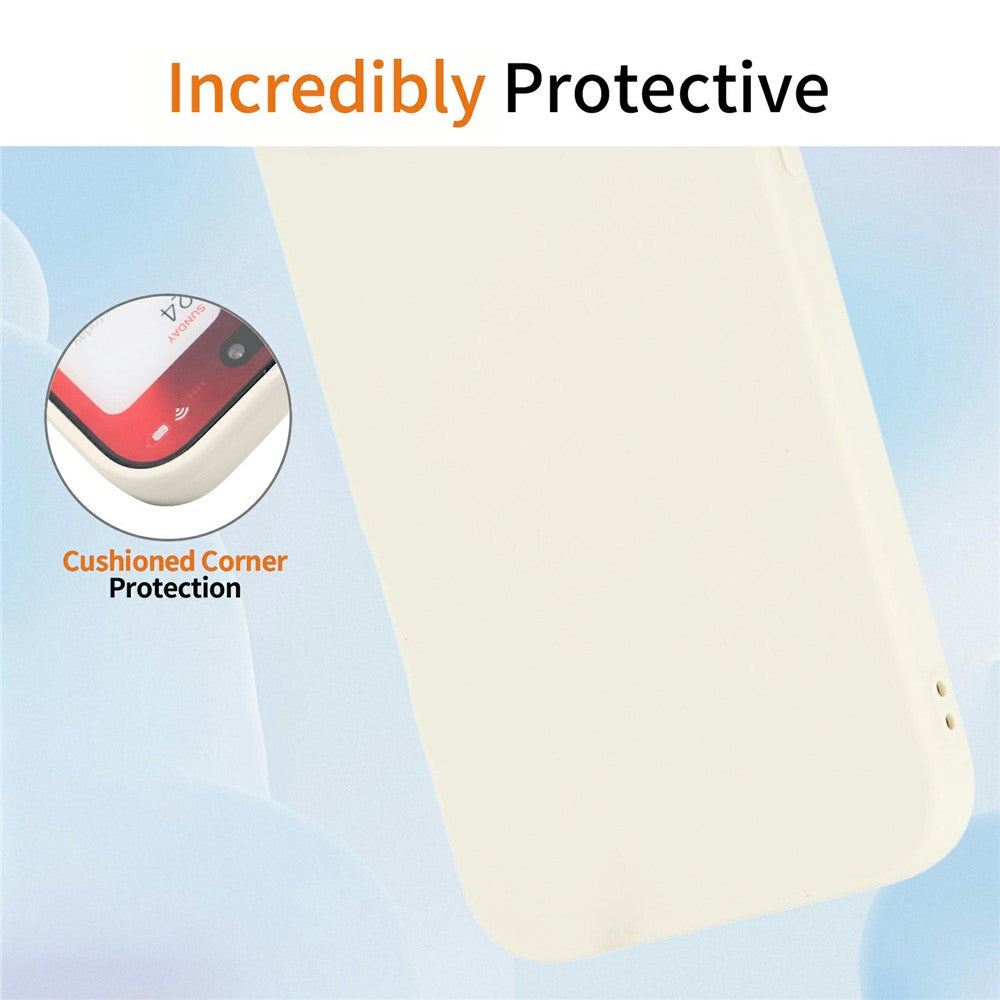 For Xiaomi Redmi Note 15 Pro 5G (Global) Case Precise Camera Cutouts Soft TPU Shockproof Phone Cover - White
