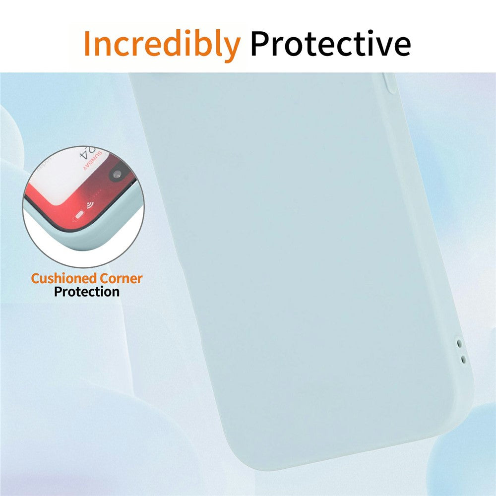 For Xiaomi Redmi Note 15 Pro 5G (Global) Case Precise Camera Cutouts Soft TPU Shockproof Phone Cover - Baby Blue