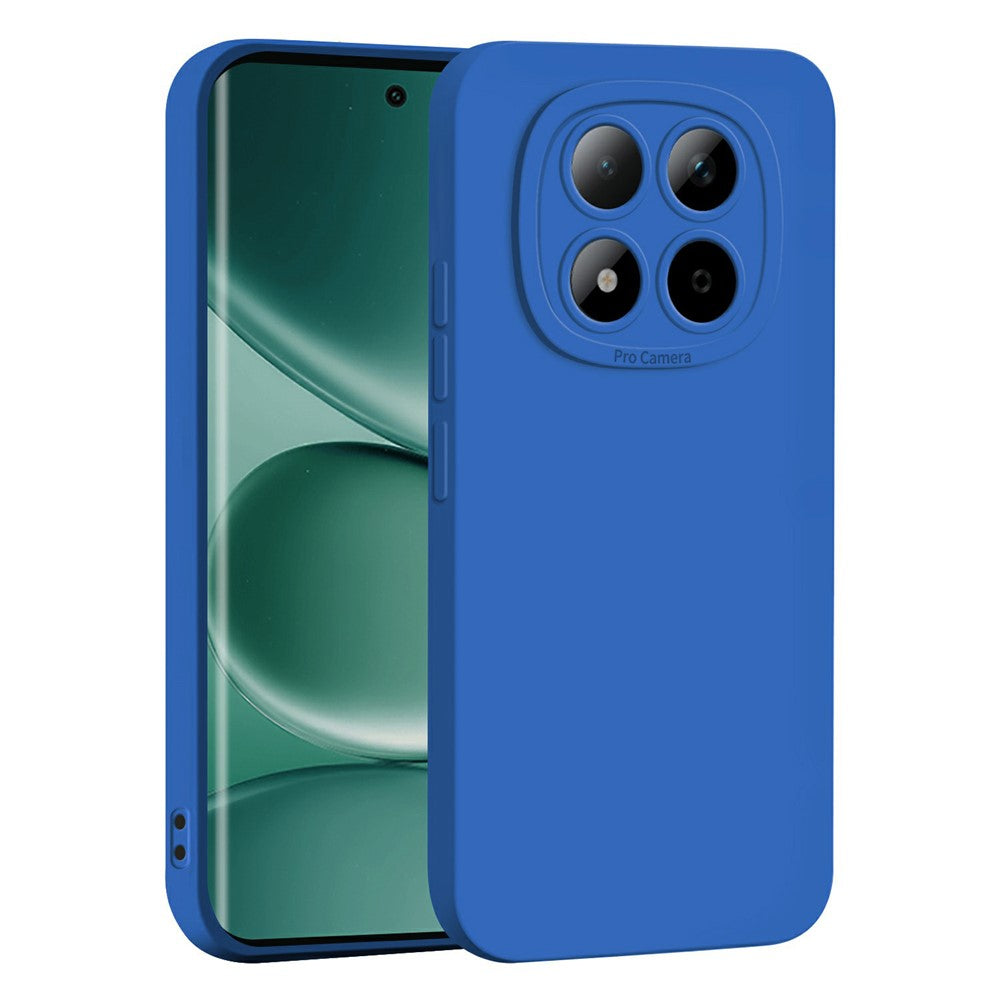 For Xiaomi Redmi Note 15 Pro 5G (Global) Case Precise Camera Cutouts Soft TPU Shockproof Phone Cover - Dark Blue