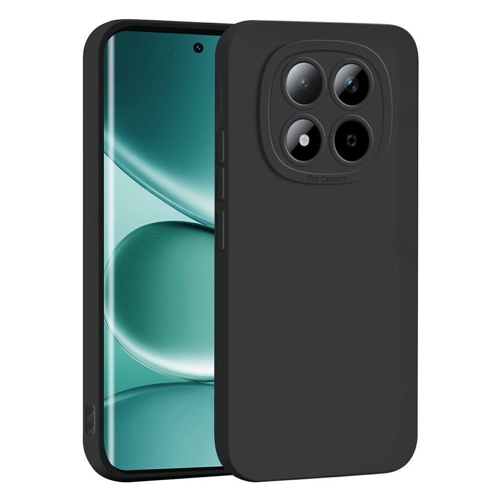 For Xiaomi Redmi Note 15 Pro 5G (Global) Case Precise Camera Cutouts Soft TPU Shockproof Phone Cover - Black