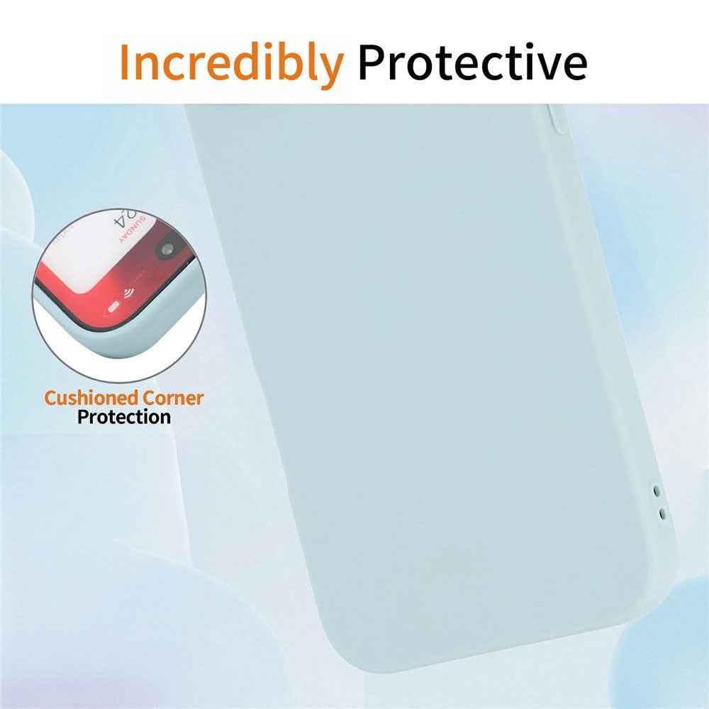 For Xiaomi 17 Pro Case Precise Camera Cutouts Soft TPU Shockproof Phone Cover - Baby Blue