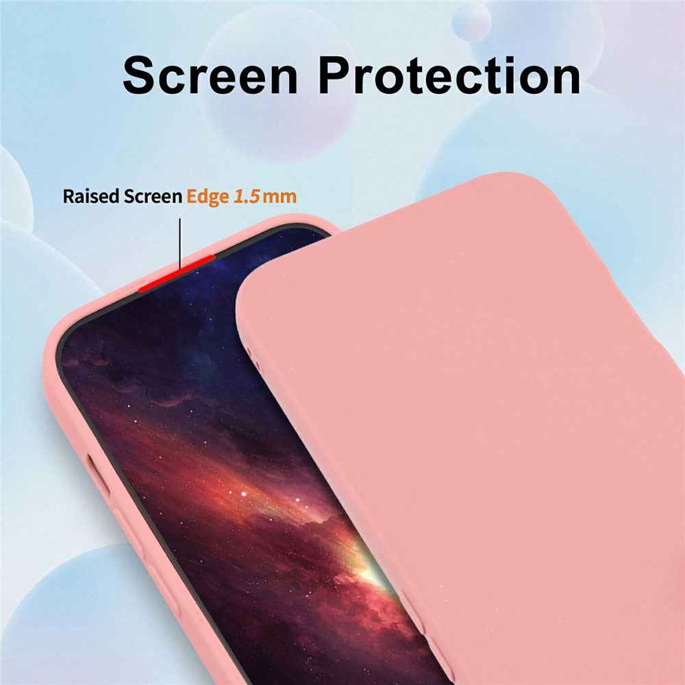 For Xiaomi 17 Pro Case Precise Camera Cutouts Soft TPU Shockproof Phone Cover - Pink