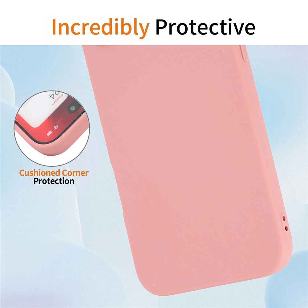 For Xiaomi 17 Pro Case Precise Camera Cutouts Soft TPU Shockproof Phone Cover - Pink