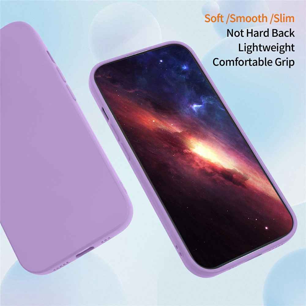 For Xiaomi 17 Pro Case Precise Camera Cutouts Soft TPU Shockproof Phone Cover - Purple