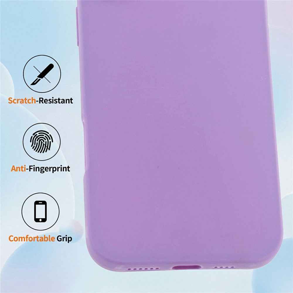 For Xiaomi 17 Pro Case Precise Camera Cutouts Soft TPU Shockproof Phone Cover - Purple