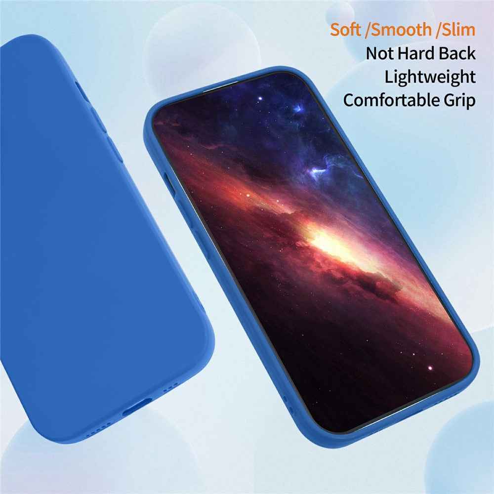 For Xiaomi 17 Pro Case Precise Camera Cutouts Soft TPU Shockproof Phone Cover - Dark Blue