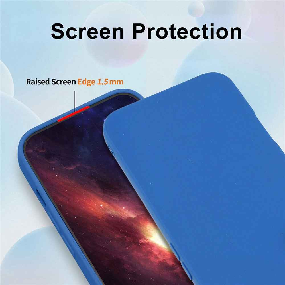 For Xiaomi 17 Pro Case Precise Camera Cutouts Soft TPU Shockproof Phone Cover - Dark Blue